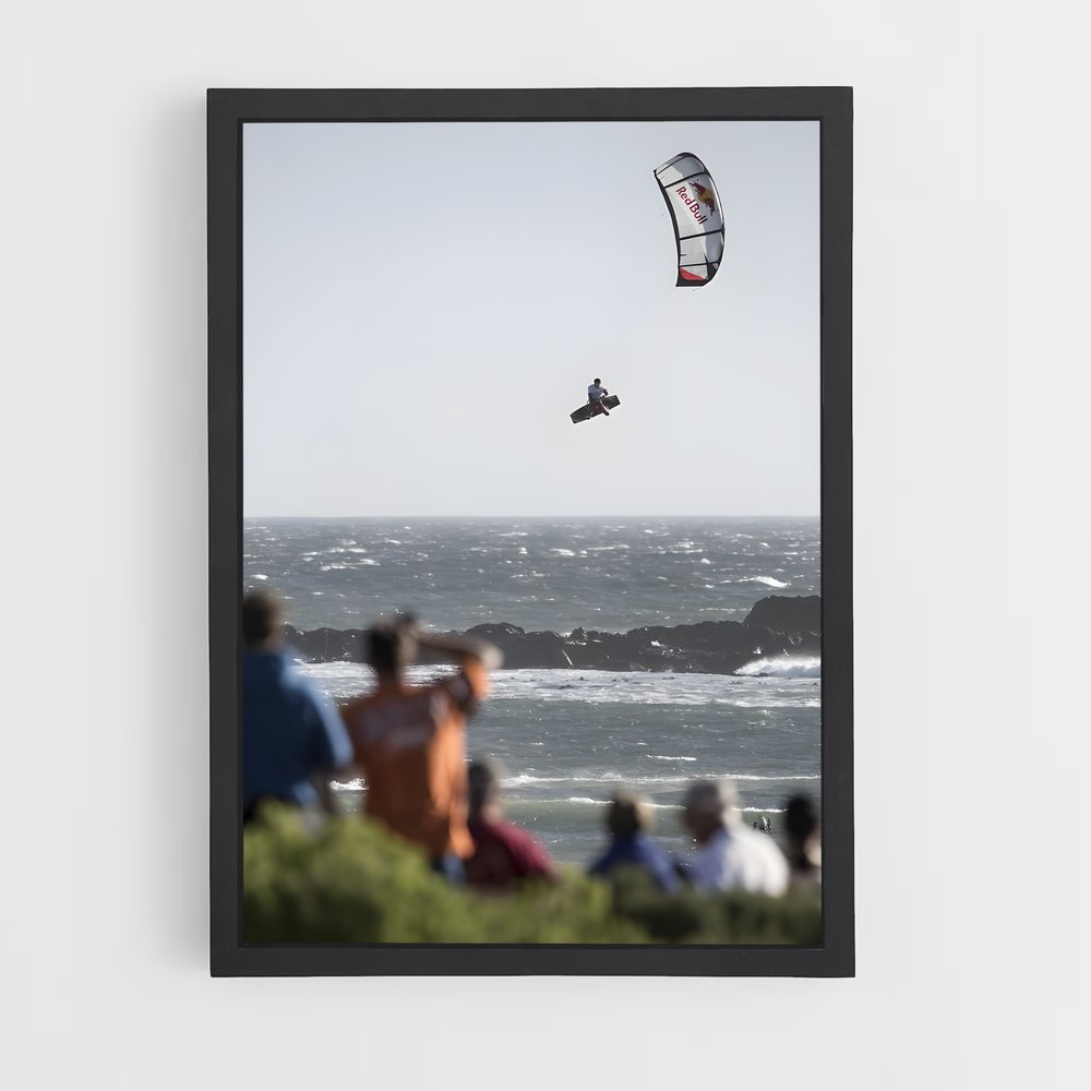 Poster L'Océan en Parade – affiche Kitesurf (vue 2)